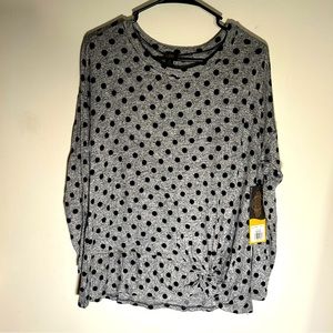 NWT Women’s Lee long sleeve shirt/sweater, size M, rayon, polyester, spandex